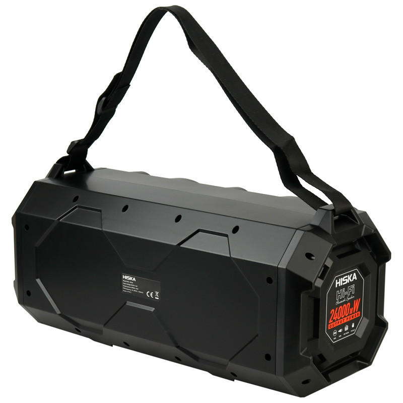 اسپیکر بلوتوثی رم و فلش خور Hiska B165 + میکروفون و ریموت کنترل