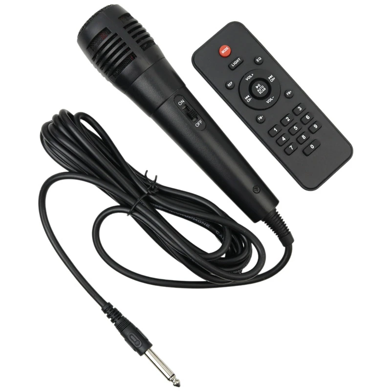 اسپیکر بلوتوثی رم و فلش خور Hiska B165 + میکروفون و ریموت کنترل