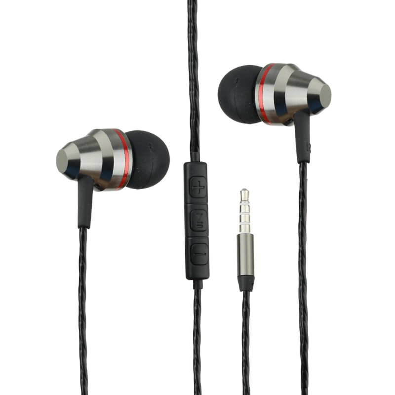 هندزفری Hiska HK-E102 + کیف چرمی
