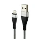 کابل لایتنینگ فست شارژ 5 آمپر هیسکا LX-207 طول 1 متر