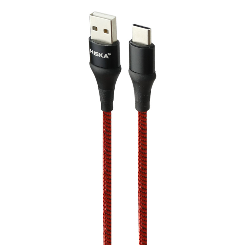 کابل تایپ سی فست شارژ Hiska LX-276 2.4A 1m