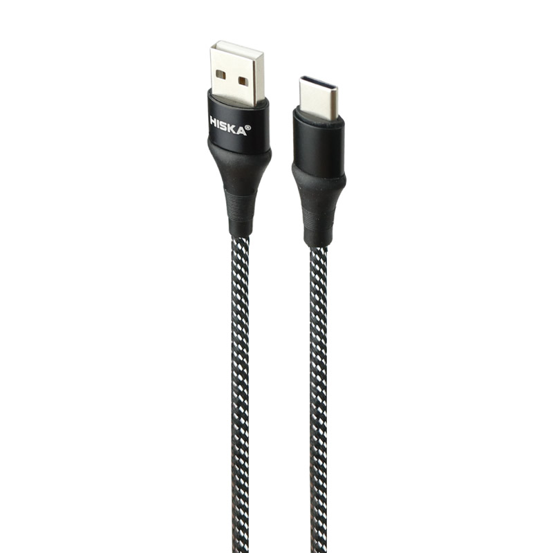 کابل تایپ سی فست شارژ Hiska LX-276 2.4A 1m