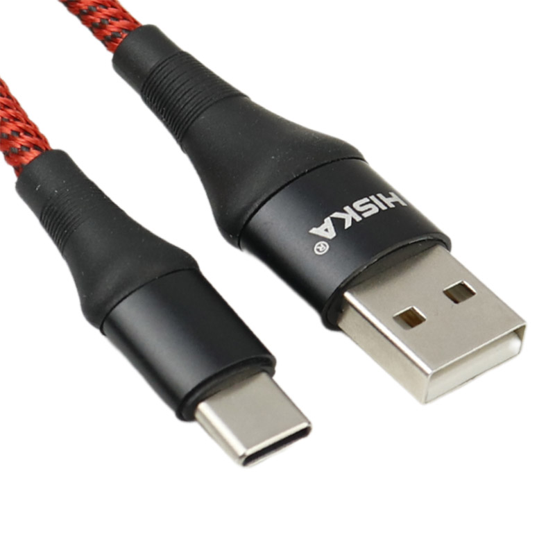 کابل تایپ سی فست شارژ Hiska LX-276 2.4A 1m