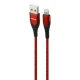 کابل لایتنینگ فست شارژ 2.4 آمپر هیسکا LX-289 طول 1 متر
