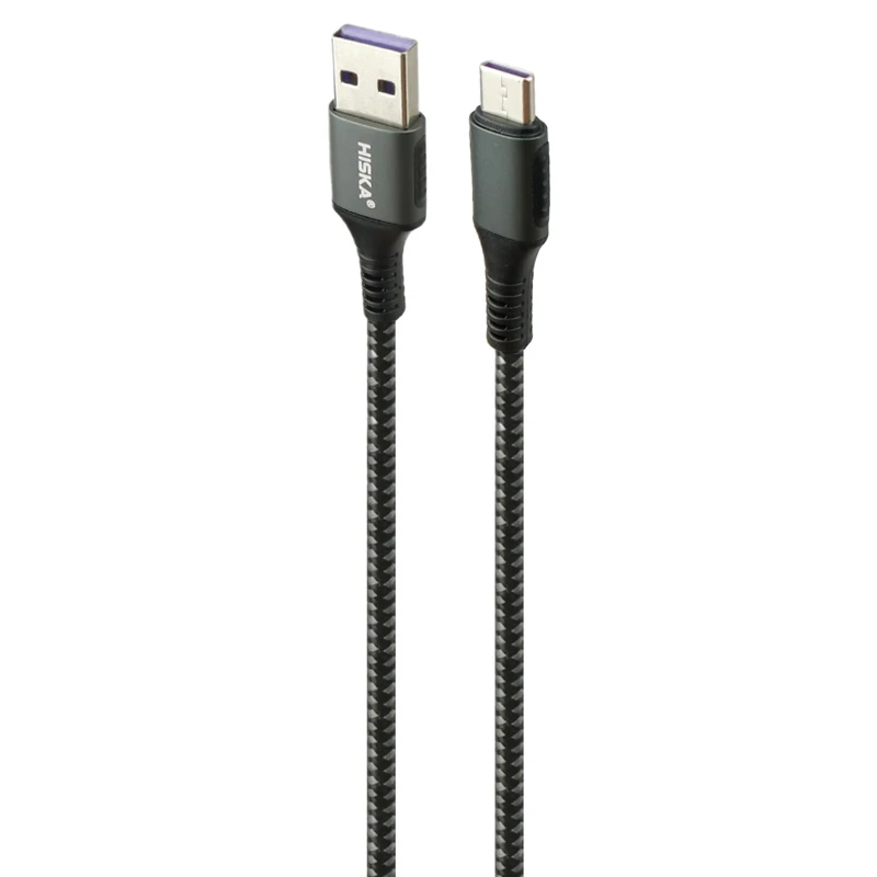 کابل تایپ سی فست شارژ 5 آمپر هیسکا LX-292 طول 1 متر