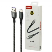 کابل تایپ سی فست شارژ 5 آمپر هیسکا LX-292 طول 1 متر