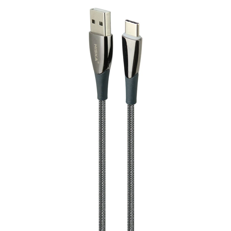 کابل تایپ سی فست شارژ 2.4 آمپر هیسکا LX-297 طول 1 متر