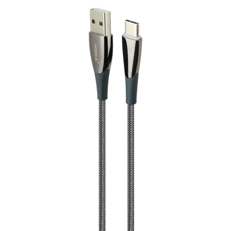 کابل تایپ سی فست شارژ Hiska LX-297 2.4A 1m