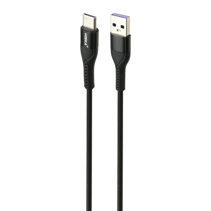 کابل تایپ سی فست شارژ 4 آمپر هیسکا LX-301 طول 1 متر
