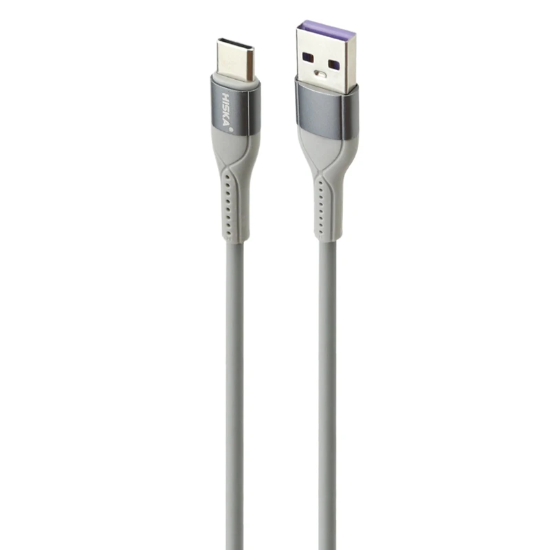 کابل تایپ سی فست شارژ 4 آمپر هیسکا LX-301 طول 1 متر