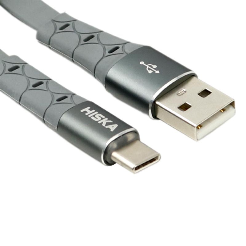 کابل تایپ سی فست شارژ Hiska LX-823 2.4A 1m
