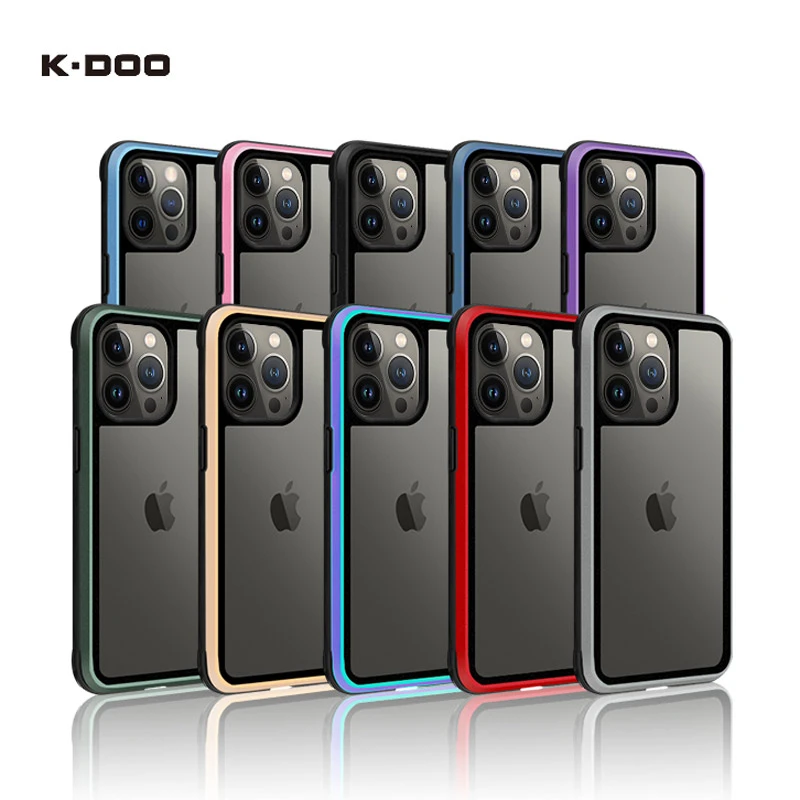 قاب ضد ضربه پشت شفاف K.doo Ares آیفون iPhone 13