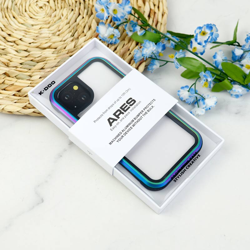 قاب ضد ضربه پشت شفاف K.doo Ares آیفون iPhone 13