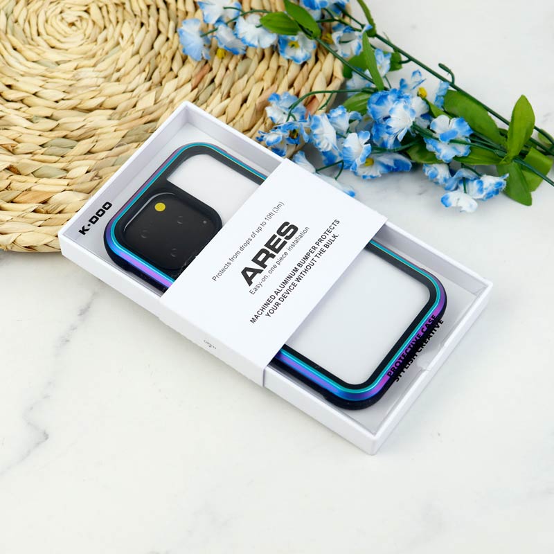 قاب ضد ضربه پشت شفاف K.doo Ares آیفون iPhone 13 Pro