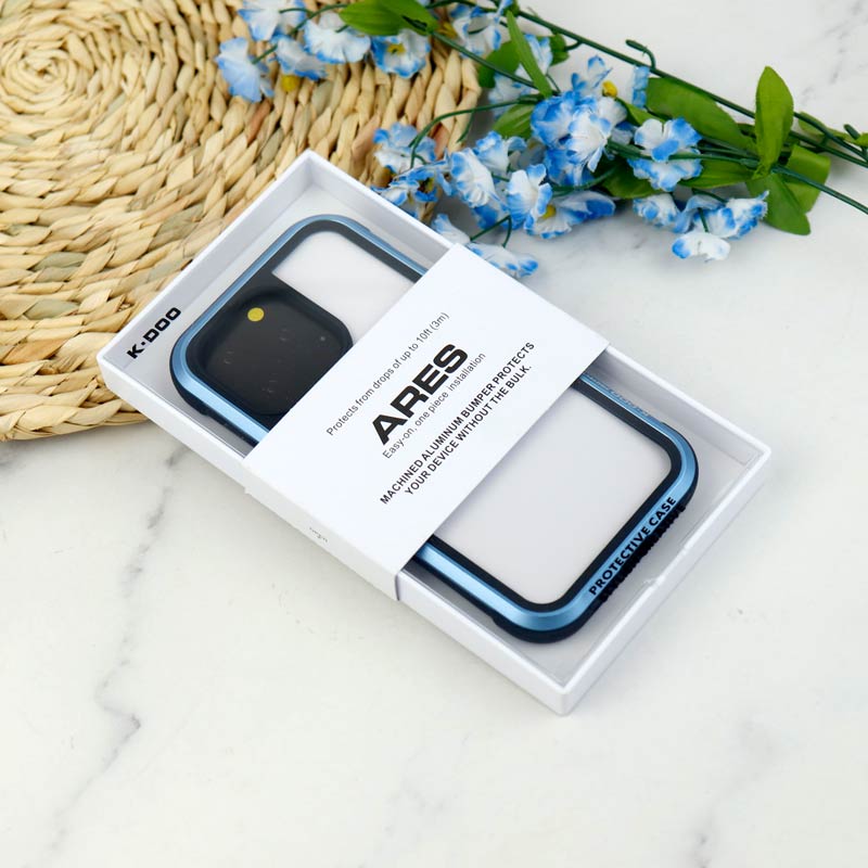 قاب ضد ضربه پشت شفاف K.doo Ares آیفون iPhone 13 Pro