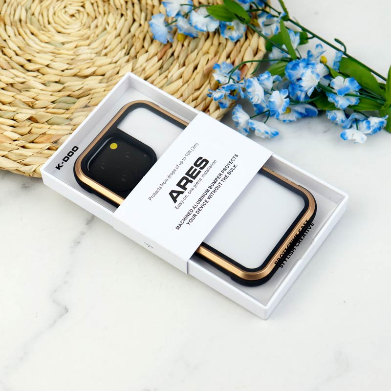 قاب ضد ضربه پشت شفاف K.doo Ares آیفون iPhone 13 Pro