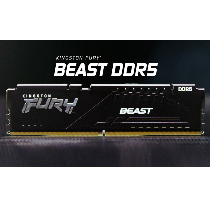 رم کامپیوتر Kingston FURY Beast 32GB DDR5 5200MHz CL40 Dual