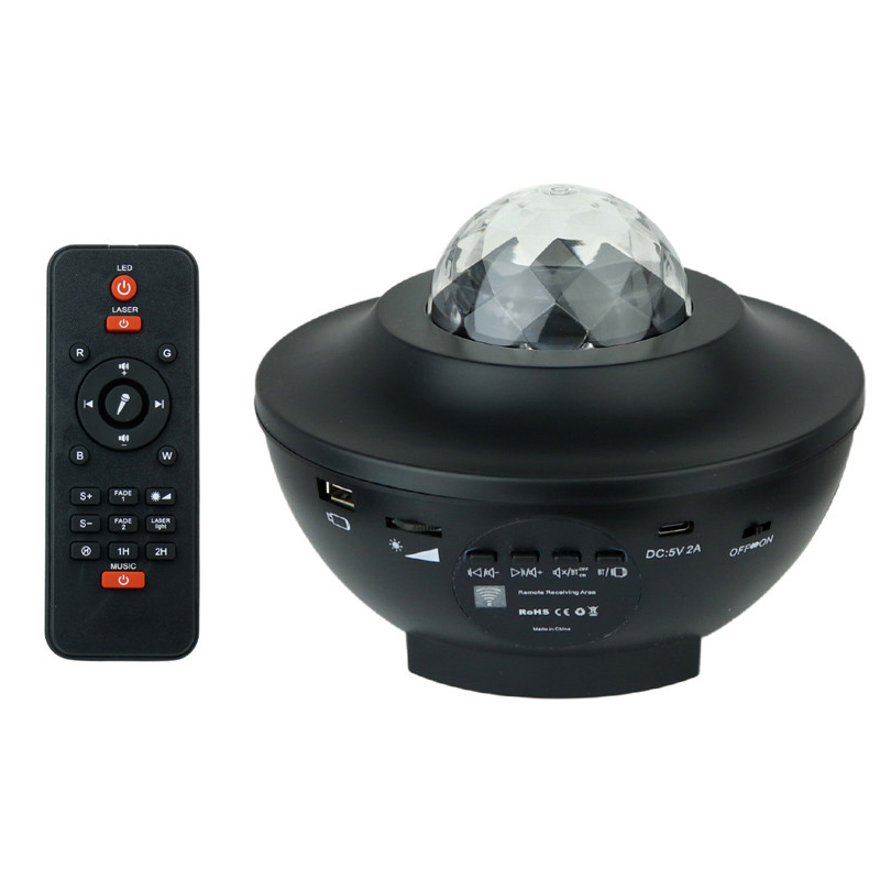لامپ LED اسپیکر دار بلوتوثی و فلش خور Starry Projector + ریموت کنترل