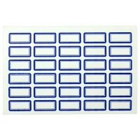 برچسب دور آبی 23*10 میلی متری بسته 1500 عددی
