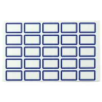 برچسب دور آبی 13*23 میلی متر بسته 1250 عددی