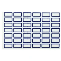 برچسب دور آبی 8*20 میلی متر بسته 2100 عددی