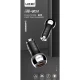 شارژر فندکی فست شارژ Ldnio C1 3A QC3.0 PD 36W + کابل آیفونی