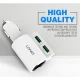 شارژر فندکی فست شارژ Ldnio CM10 4.2A 21W