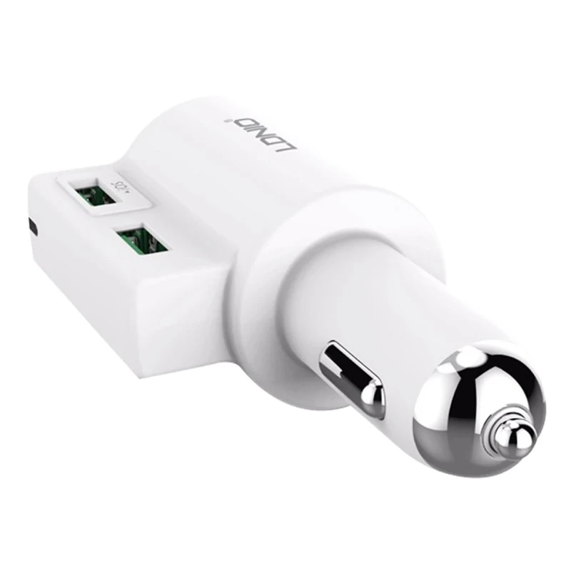 شارژر فندکی فست شارژ Ldnio CM10 4.2A 21W