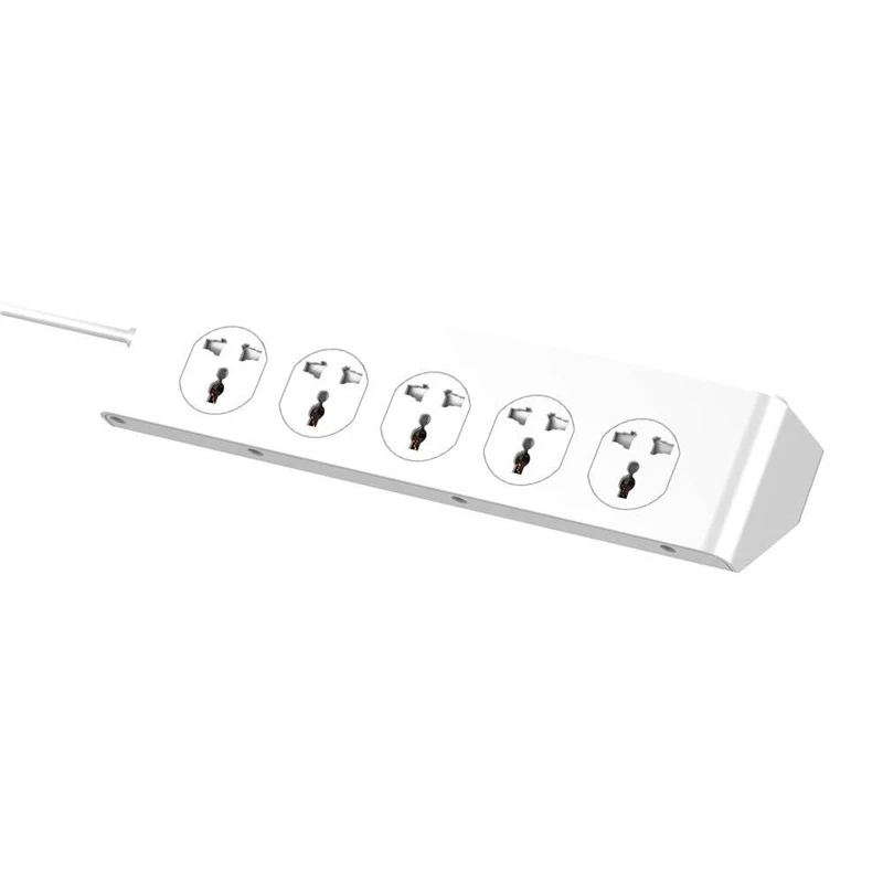 چند راهی 10 خانه الدینیو SC10610 با کابل 2 متری + شارژر USB و Type-C