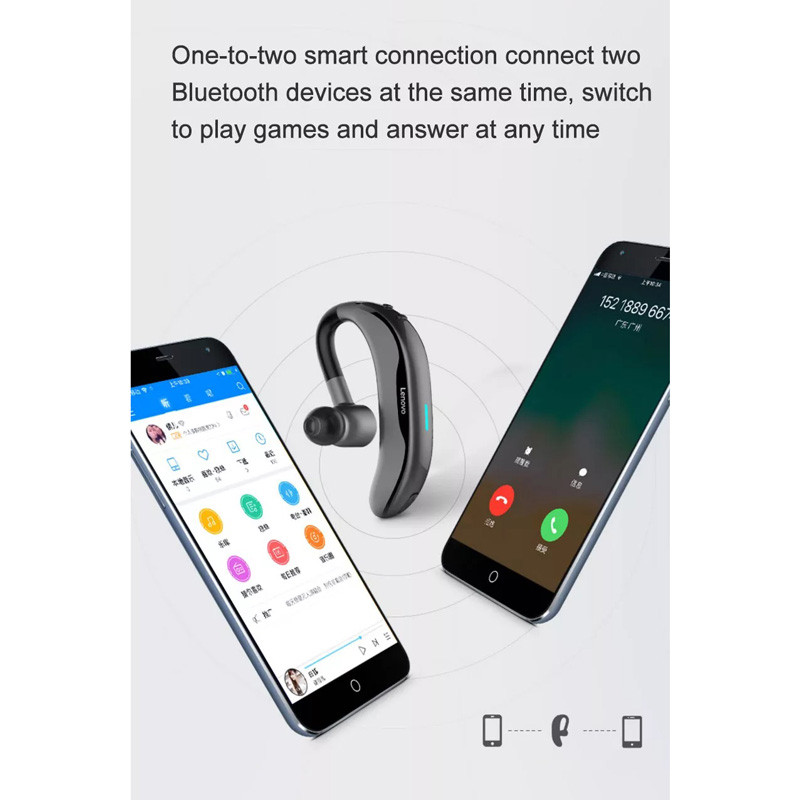 هدست بلوتوث تک گوش Lenovo BH1