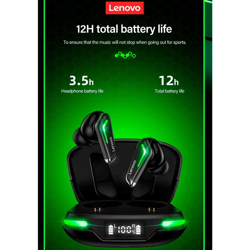 هندزفری بلوتوثی گیمینگ لنوو Think Plus Live Pods GM3
