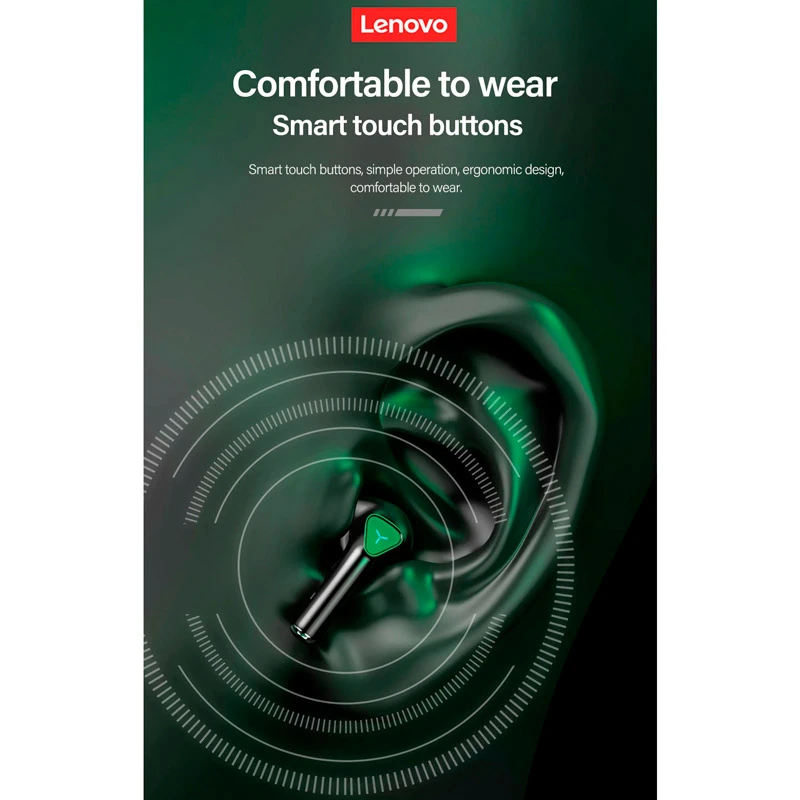 هندزفری بلوتوثی گیمینگ لنوو Think Plus Live Pods GM5