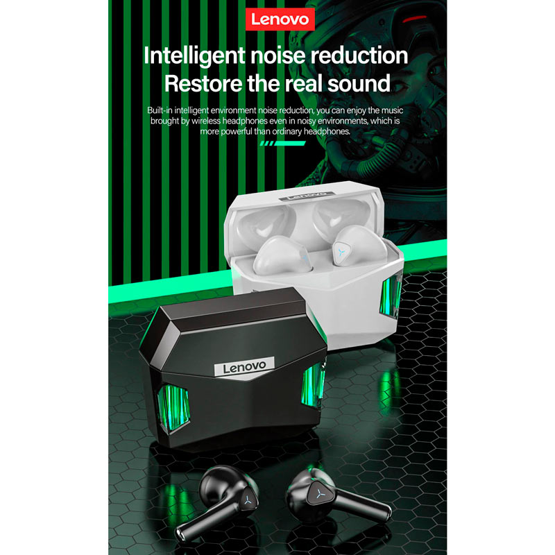 هندزفری بلوتوثی گیمینگ لنوو Think Plus Live Pods GM5