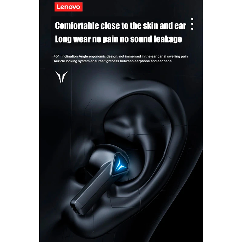 هندزفری بلوتوثی گیمینگ لنوو Think Plus Live Pods GM6