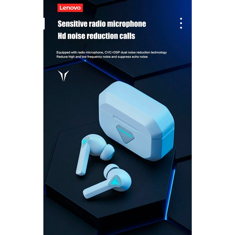 هندزفری بلوتوثی گیمینگ لنوو Think Plus Live Pods GM6