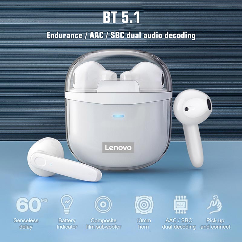 هندزفری بلوتوث دوتایی Lenovo Think Plus Live Pods XT96 TWS