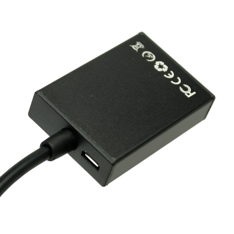 تبدیل Macher MR-207 VGA To HDMI + کابل پاور