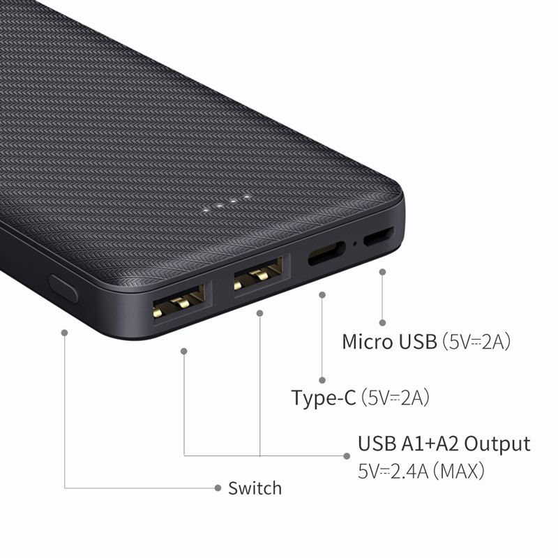 پاور بانک فست شارژ 10000 مک دودو Mcdodo MC-735