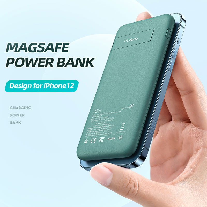 پاور بانک بی سیم فست شارژ 10000 مک دودو Mcdodo MC-877 QC4.0 PD 20W