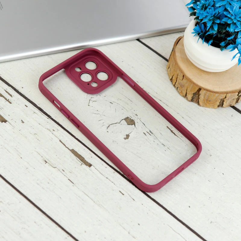 قاب ضد خش پشت شفاف New Skin محافظ لنز دار آیفون iPhone 12 Pro Max