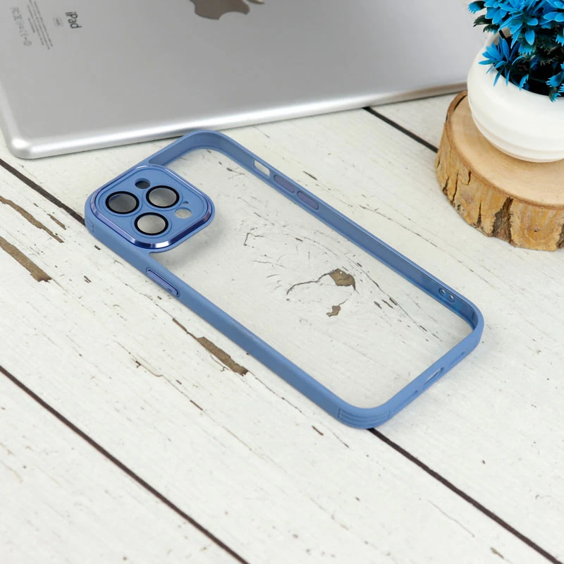 قاب ضد خش پشت شفاف New Skin محافظ لنز دار آیفون iPhone 12 Pro Max