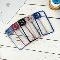 قاب ضد خش پشت شفاف New Skin محافظ لنز دار آیفون iPhone 12 Pro Max