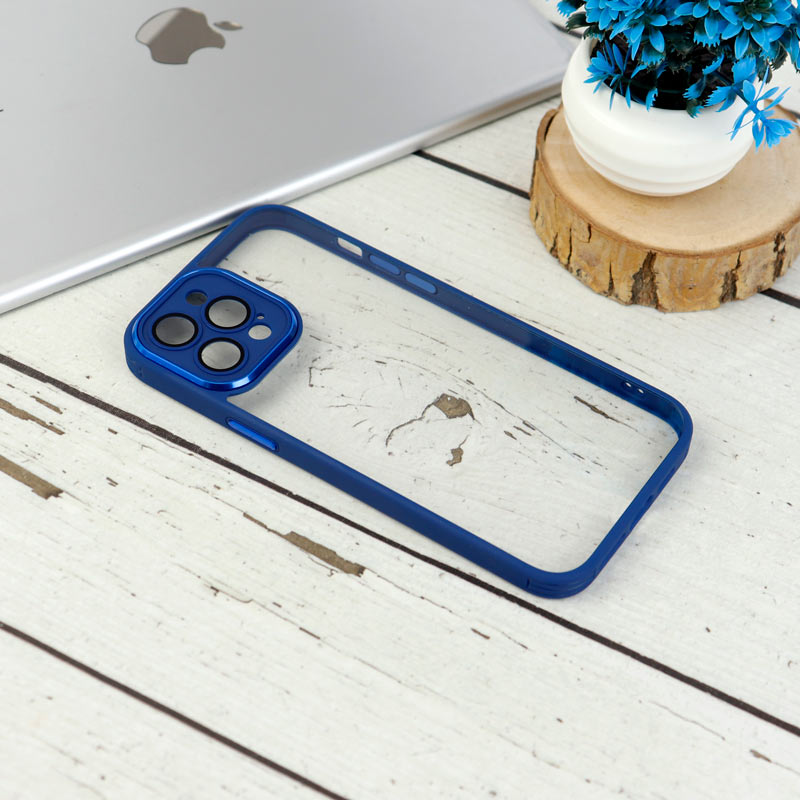 قاب ضد خش پشت شفاف New Skin محافظ لنز دار آیفون iPhone 12 Pro Max