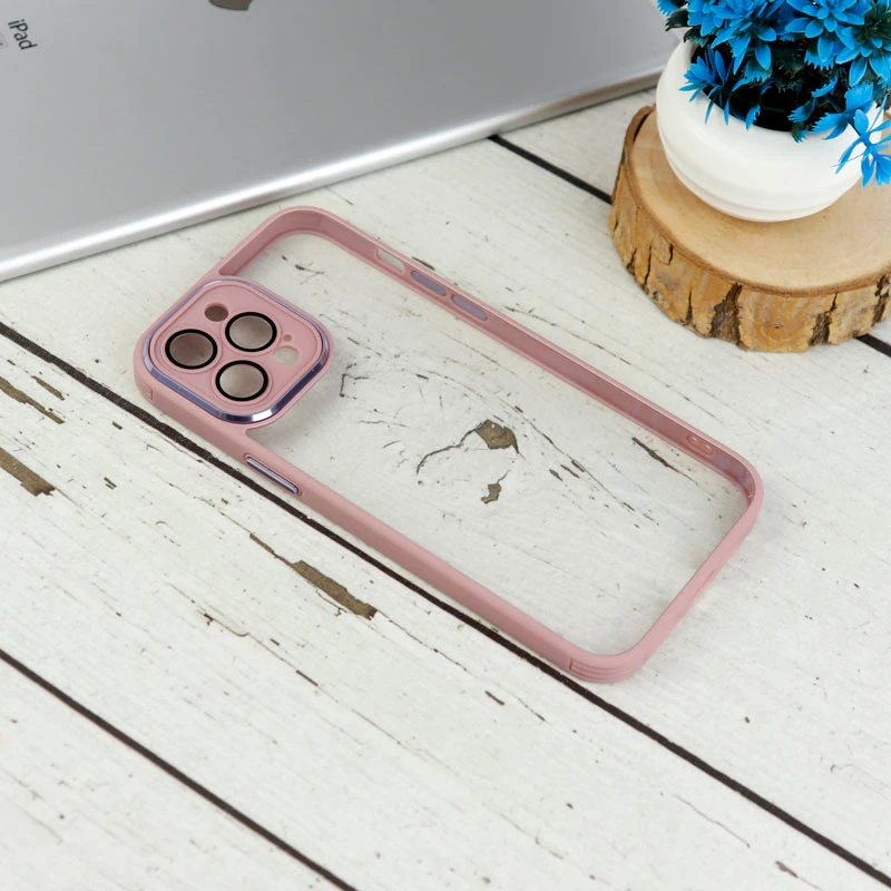 قاب ضد خش پشت شفاف New Skin محافظ لنز دار آیفون iPhone 12 Pro Max