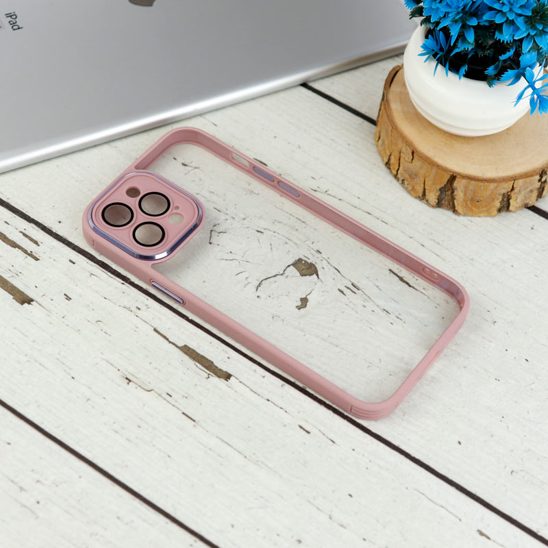 قاب ضد خش پشت شفاف New Skin محافظ لنز دار آیفون iPhone 12 Pro Max