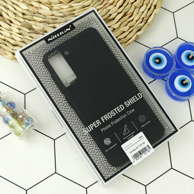قاب اورجینال ضدضربه Super Frosted نیلکین Samsung Galaxy S21 FE 5G