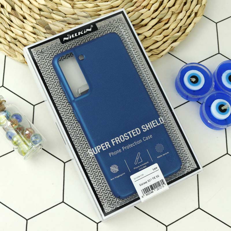 قاب اورجینال ضدضربه Super Frosted نیلکین Samsung Galaxy S21 FE 5G