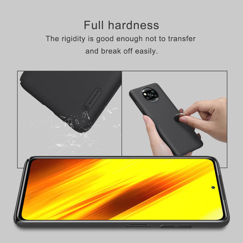 قاب اورجینال ضدضربه Super Frosted نیلکین Xiaomi Poco X3