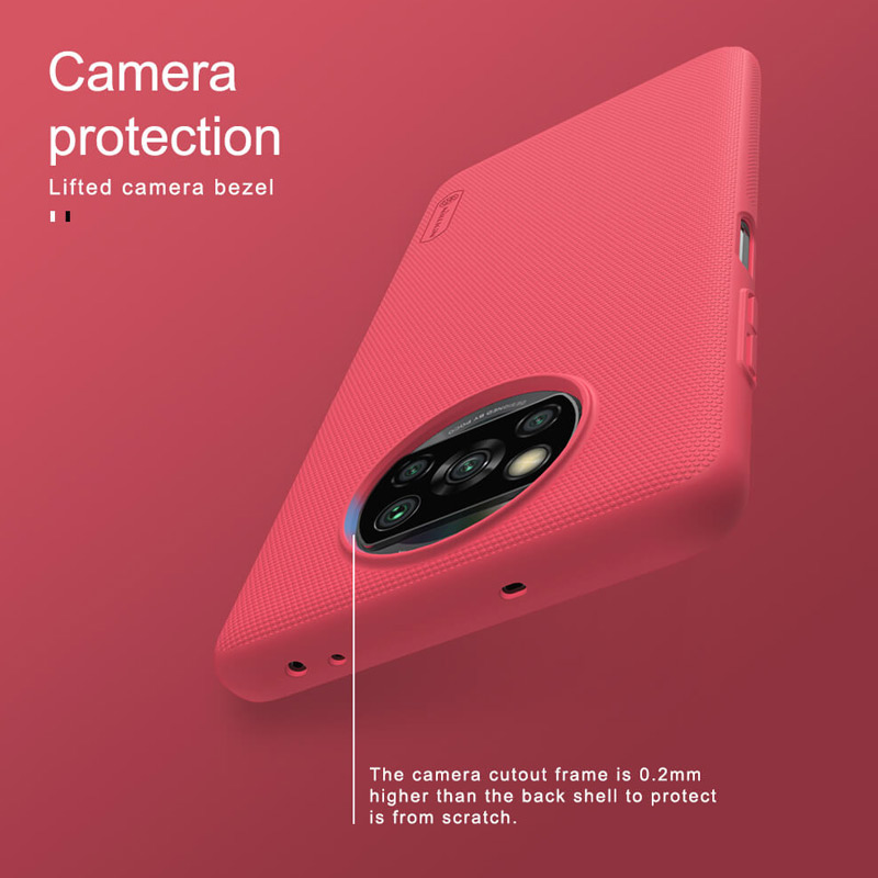 قاب اورجینال ضدضربه Super Frosted نیلکین Xiaomi Poco X3