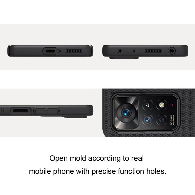 قاب اورجینال ضدضربه Super Frosted نیلکین Xiaomi Redmi Note 11 Pro